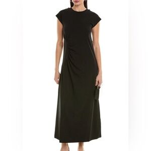 ALPHA STUDIO Elegant Black Maxi Dress